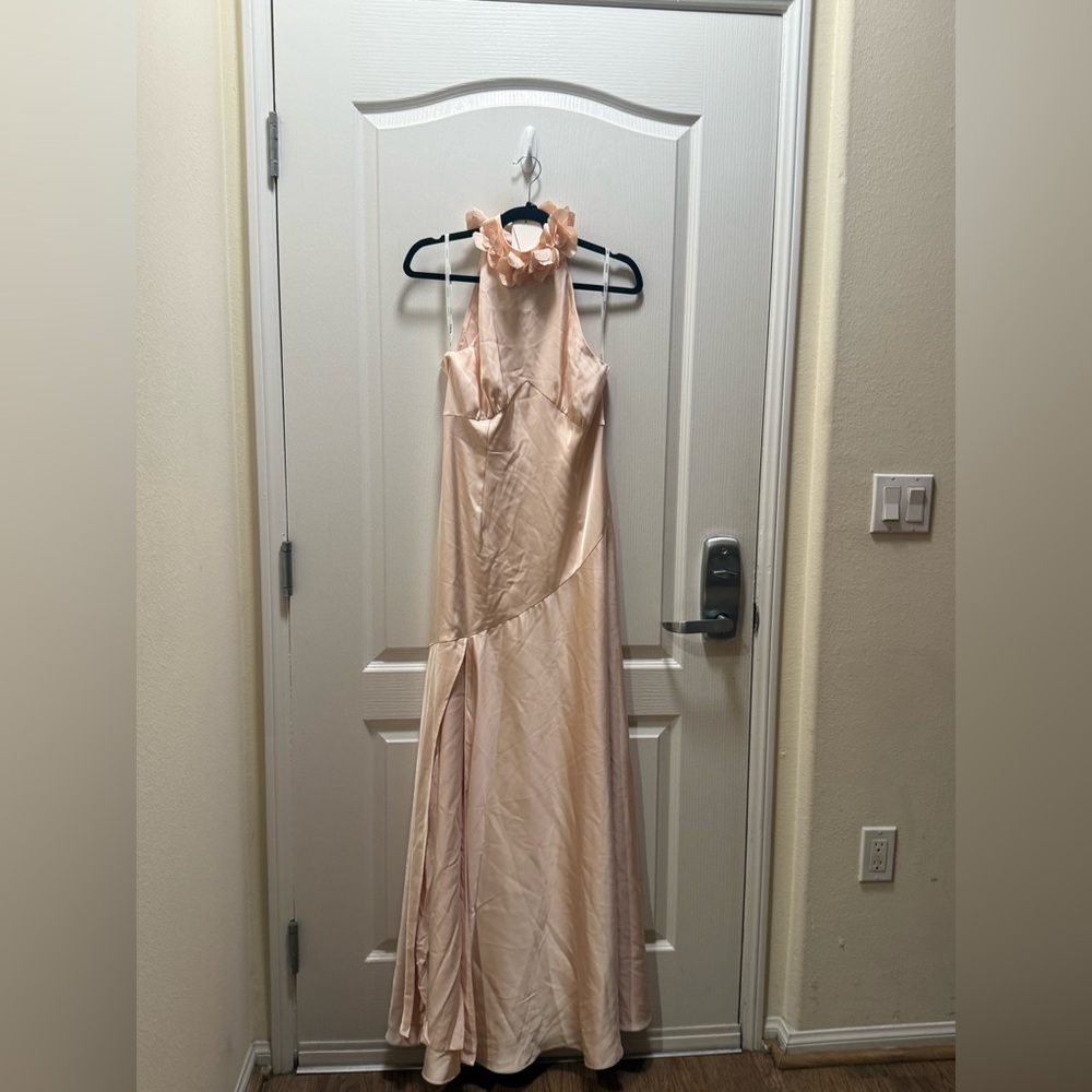 Sonya Moda Noelle gown Maxi Dress in Rose Wedding Guest Cocktail size S NWT - Picture 7 of 10
